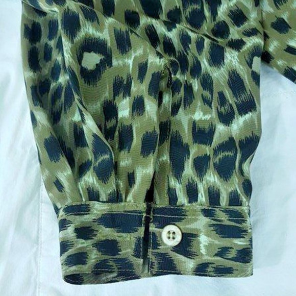 NEW GEAR PLUS Cheetah Print Polyester Shirt sz 3X - Picture 5 of 5